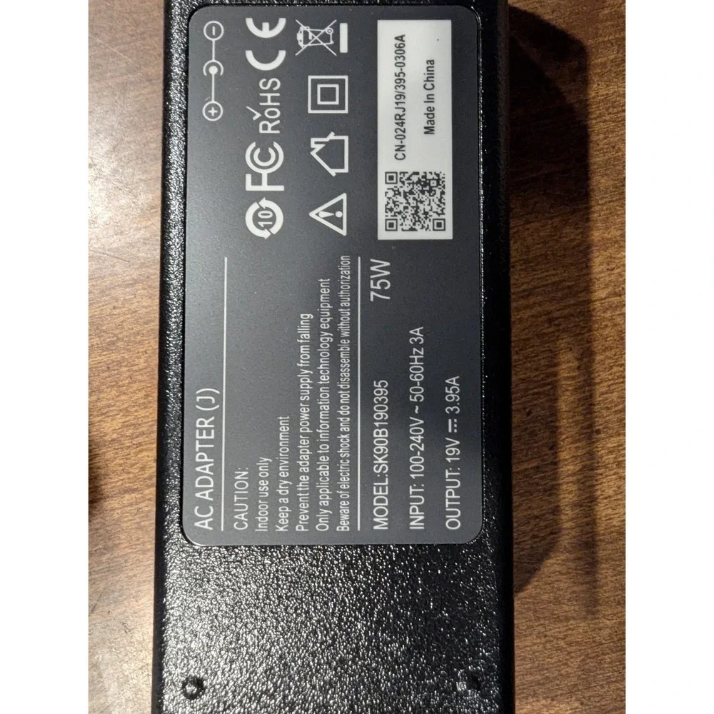 Adapter‎ Charger J Lithium Battery Power 19 V 75 W
